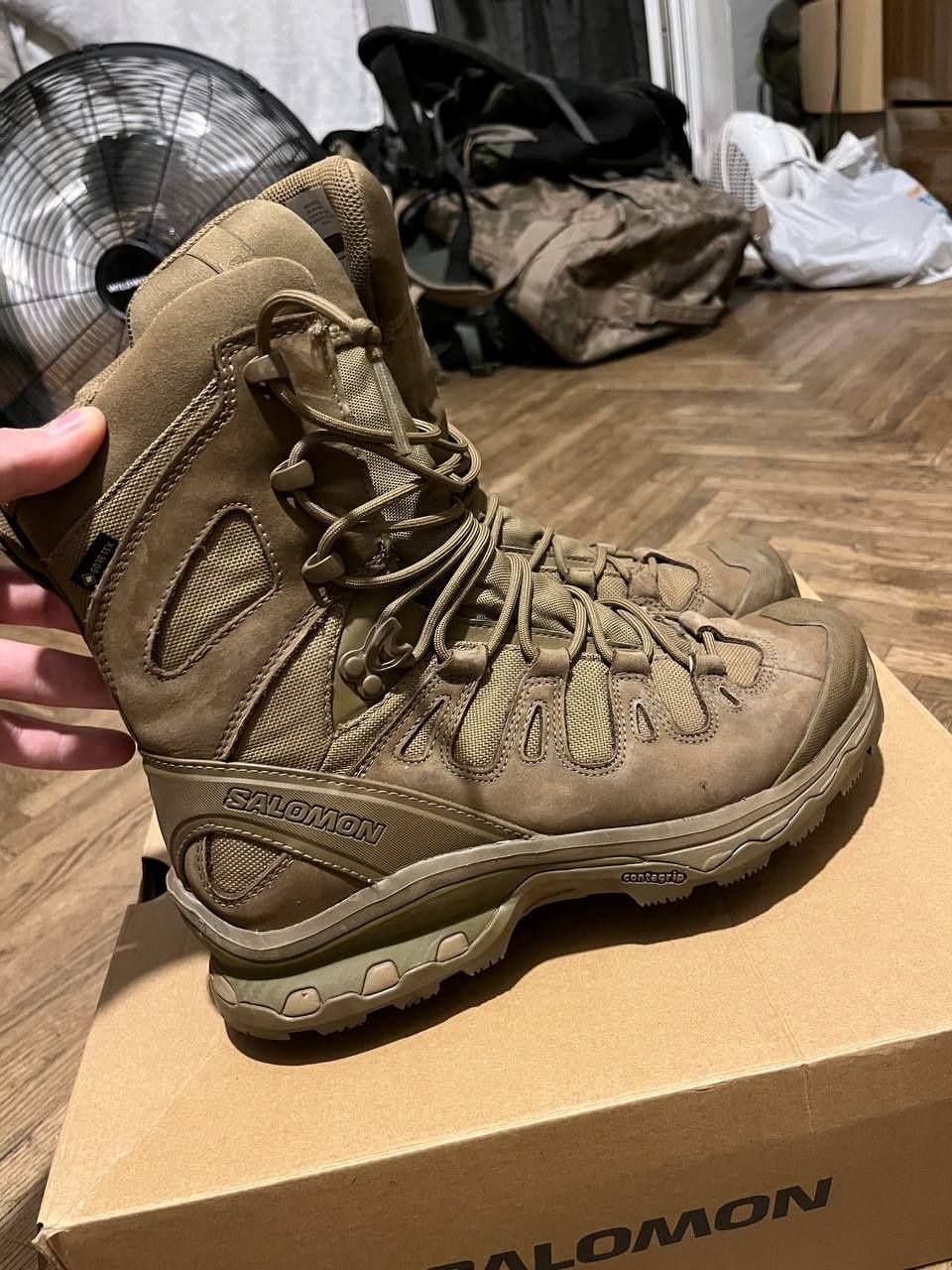 Черевики Salomon QUEST 4D Forces 2 High GTX 6 Coyote