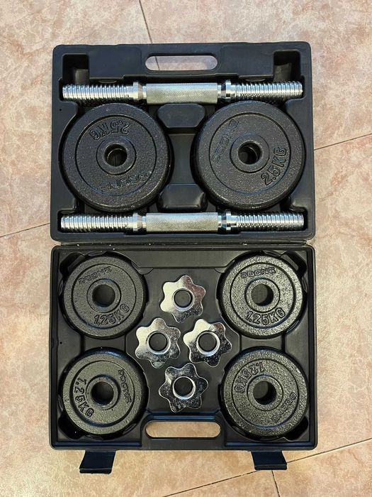 Mala de halteres 15 kg – NOVO