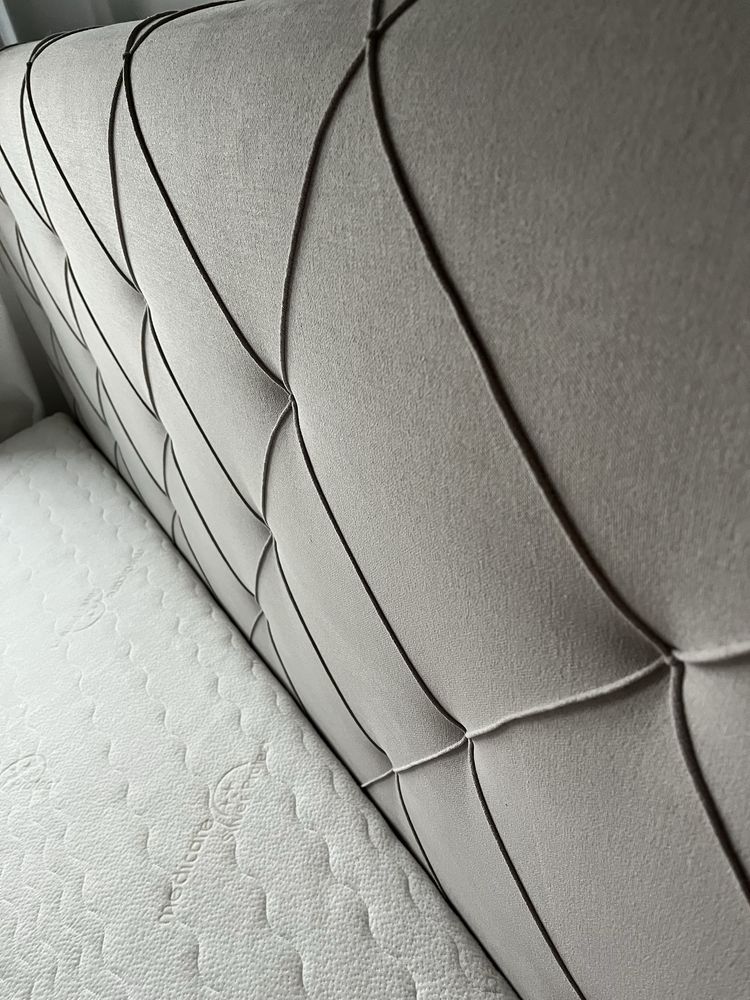 Łóżko tapicerowane 180x200 materac GRATIS