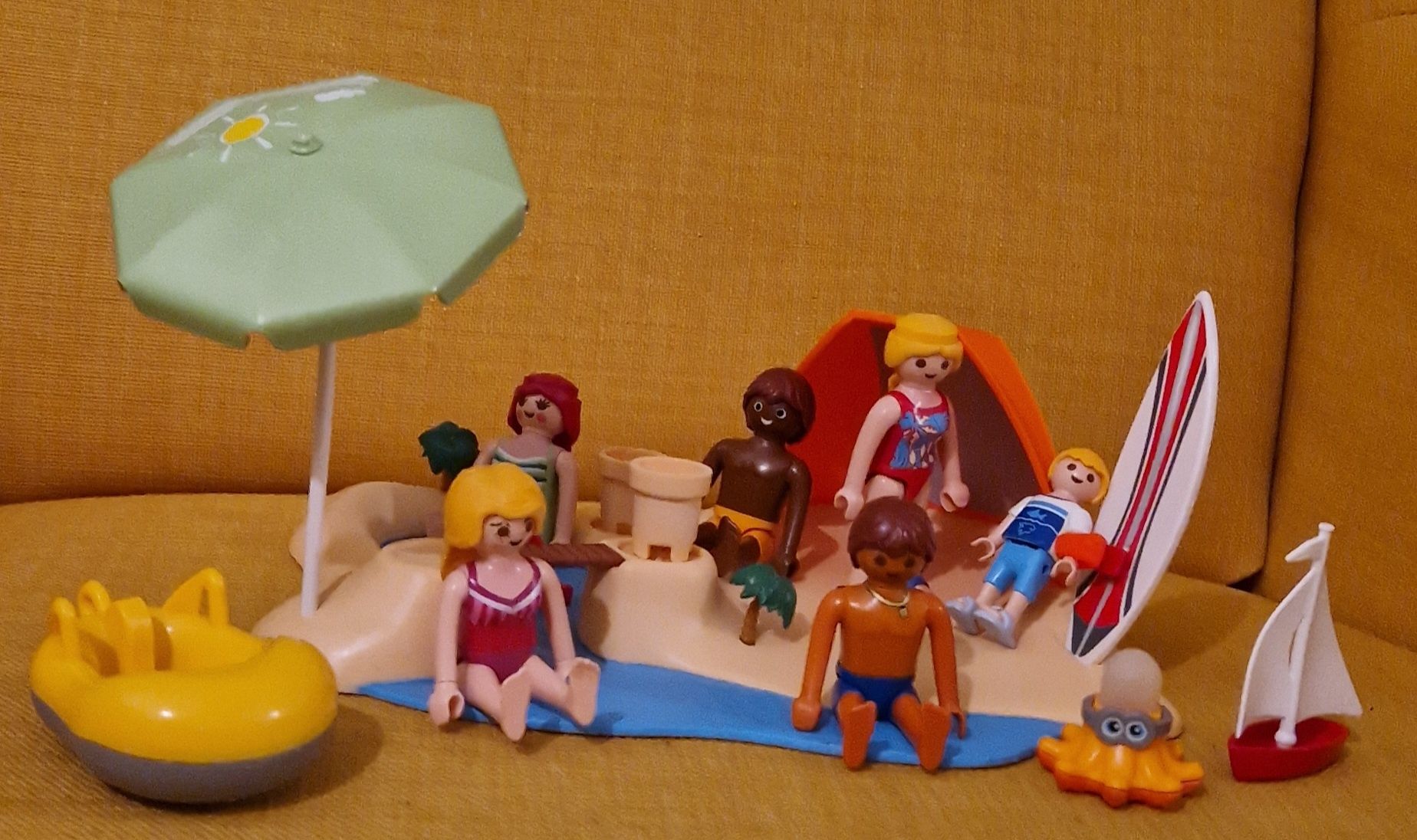 Playmobil klocki Urlop na plaży/Plaża/Woda/Basen