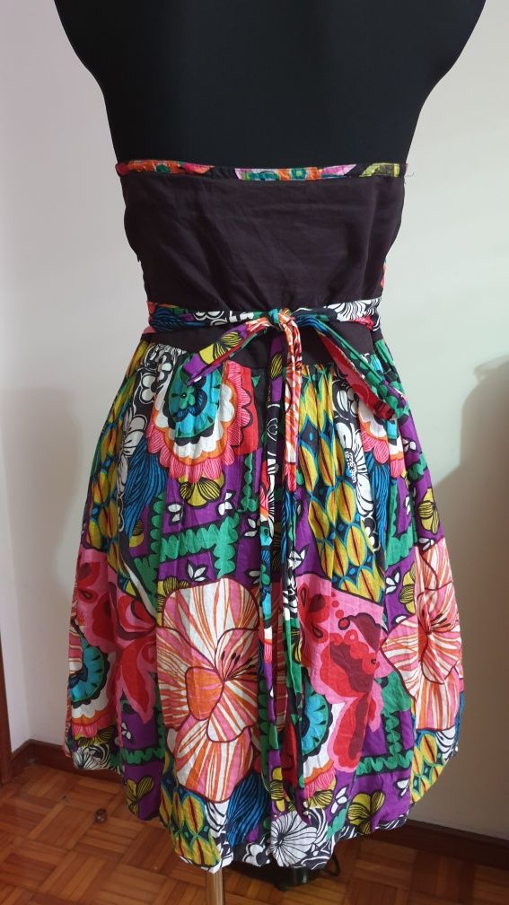 Vestido Desigual usado 1/2  vezes tamanho 38 (M)