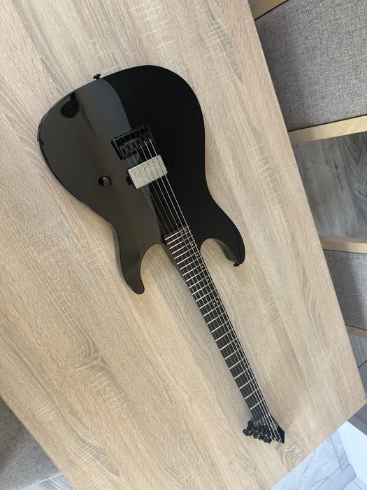 Gitara elektryczna barytonowa LTD ESP M-201 Baritone HT Black jak nowa
