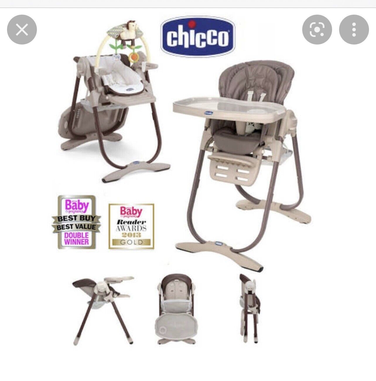Cadeira de refeição Chicco