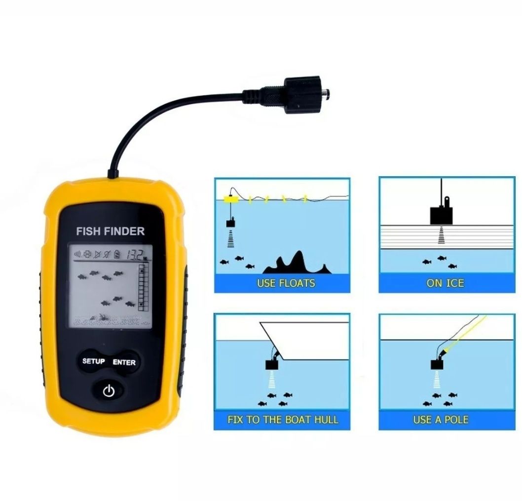 Detector para pesca (Novo)