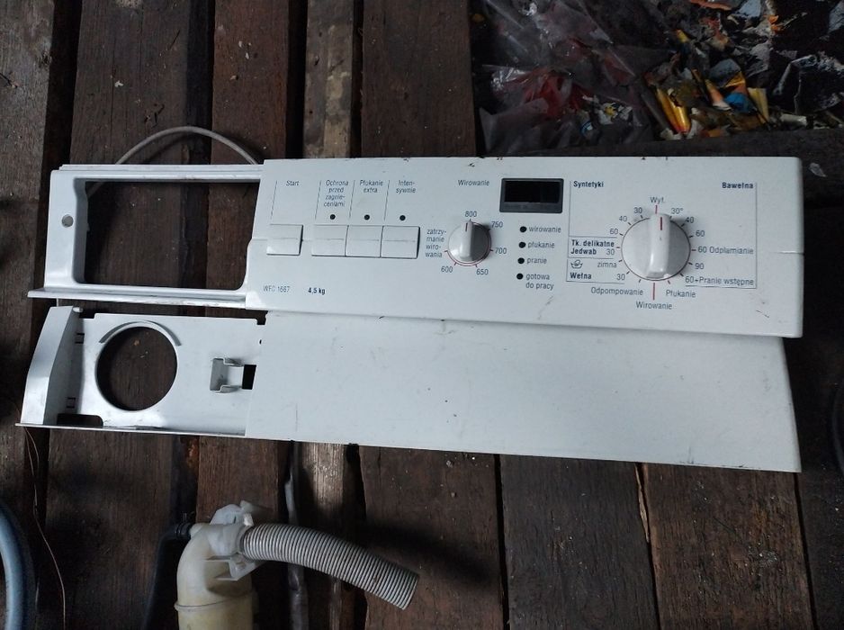 Części zamienne do pralki Bosch WFC 1667 MAXX 4 silence drzwi pasek