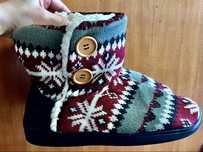 Pantufas bota de inverno