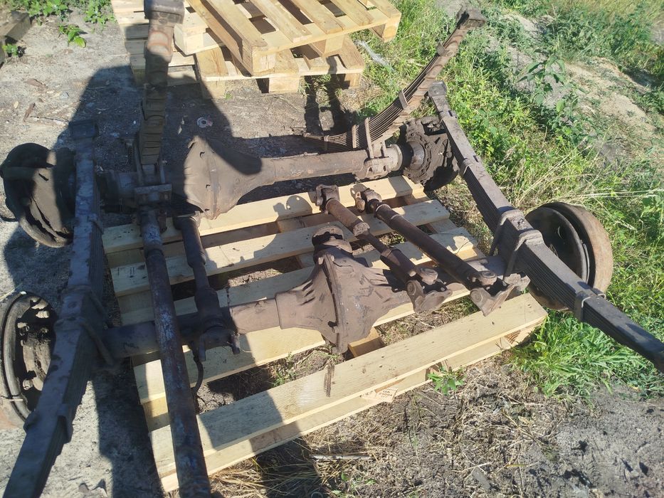 Мости, ресори, кардани УАЗ