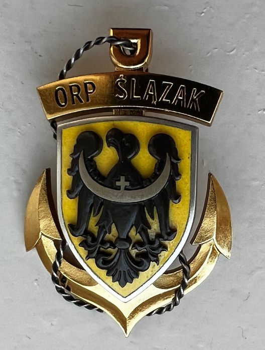 Odznaka ORP Ślązak Marynarka Wojenna