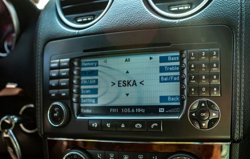 Mercedes NTG 2 Menu Mapa Naprawa Klasa GL, M, R, G, E, A, B, C