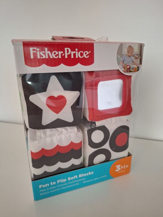 Miękkie kostki sensorycznej fisher price