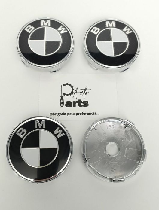 Centros de Jante BMW 56mm/60mm/68mm