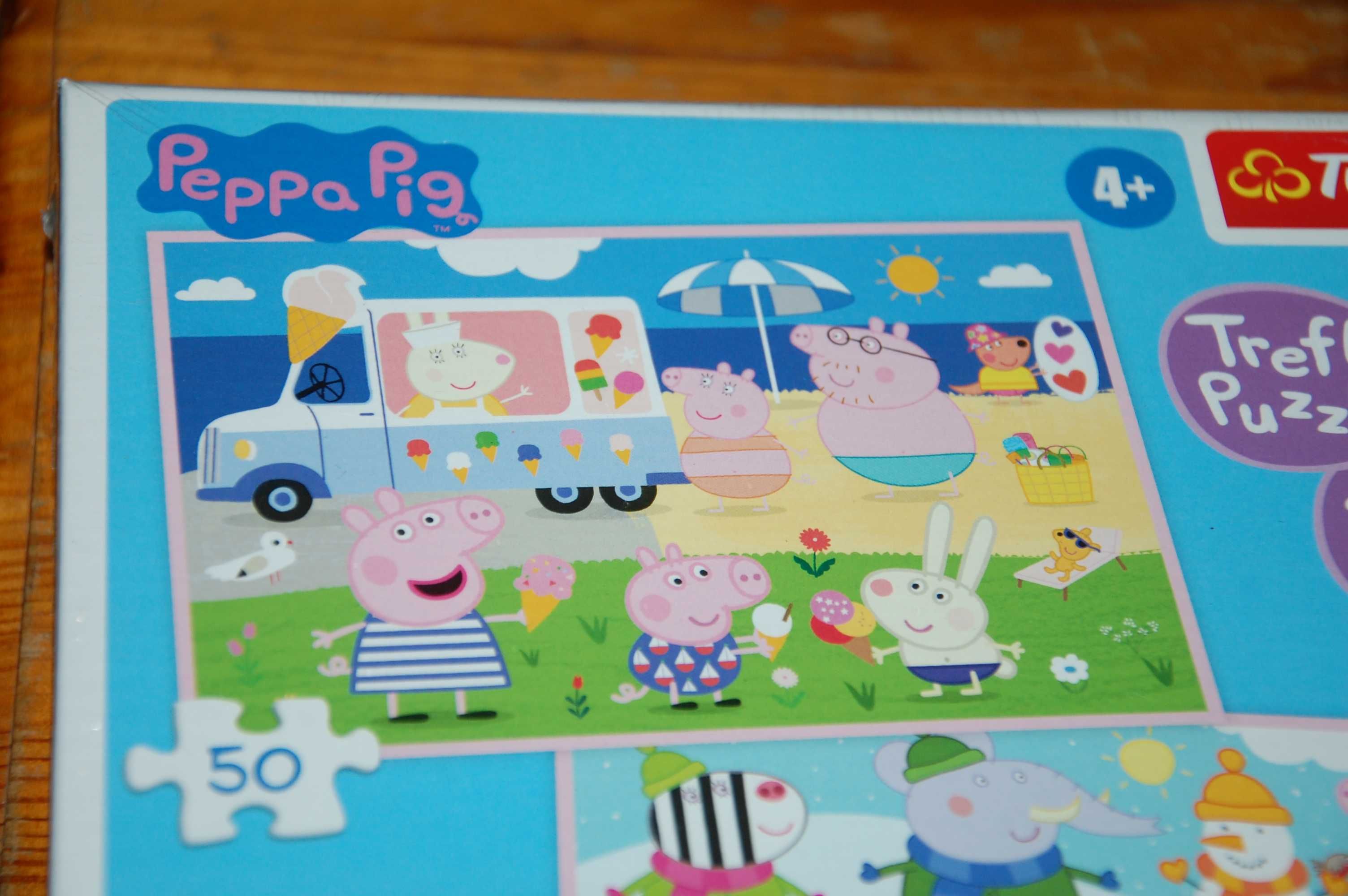 nowe puzzle PEPPA PIG