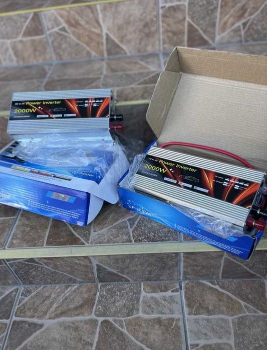 Инвертор 12/220 v 2000w Перетворювач напруги Інвертор