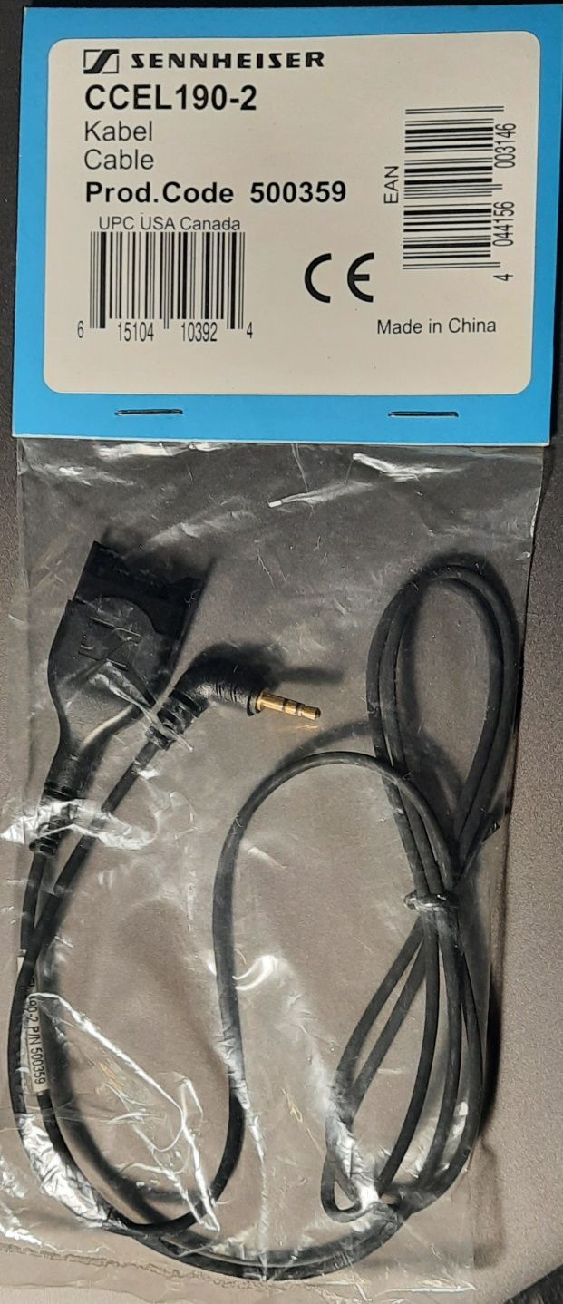 Sennheiser - kabel przyłączeniowy CCEL 190-2 (jack 2.5mm)