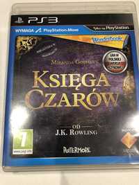 Gra PS3, księga czarów, J.K. Rowling