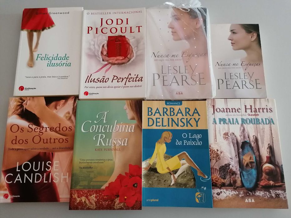 Livros variados 7€ cada (portes incluidos)