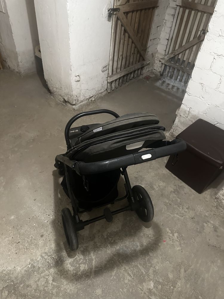 Wózek czarny cybex balios spacerówka
