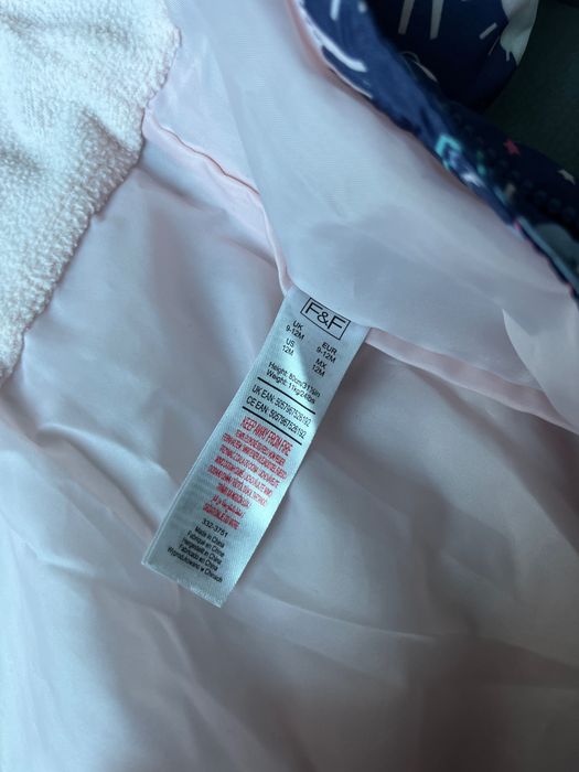 Wiosenny Kombinezon dla dziewczynki Jednorożec 80 cm (9-12 m) F&F