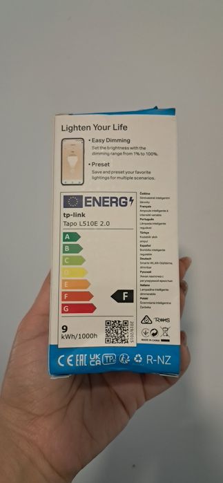 Lâmpada Inteligente TP-Link Tapo L510E