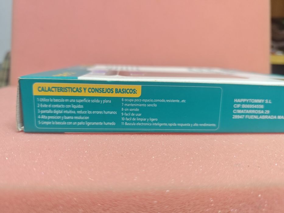 Balança digital de cozinha 1g - 5kg