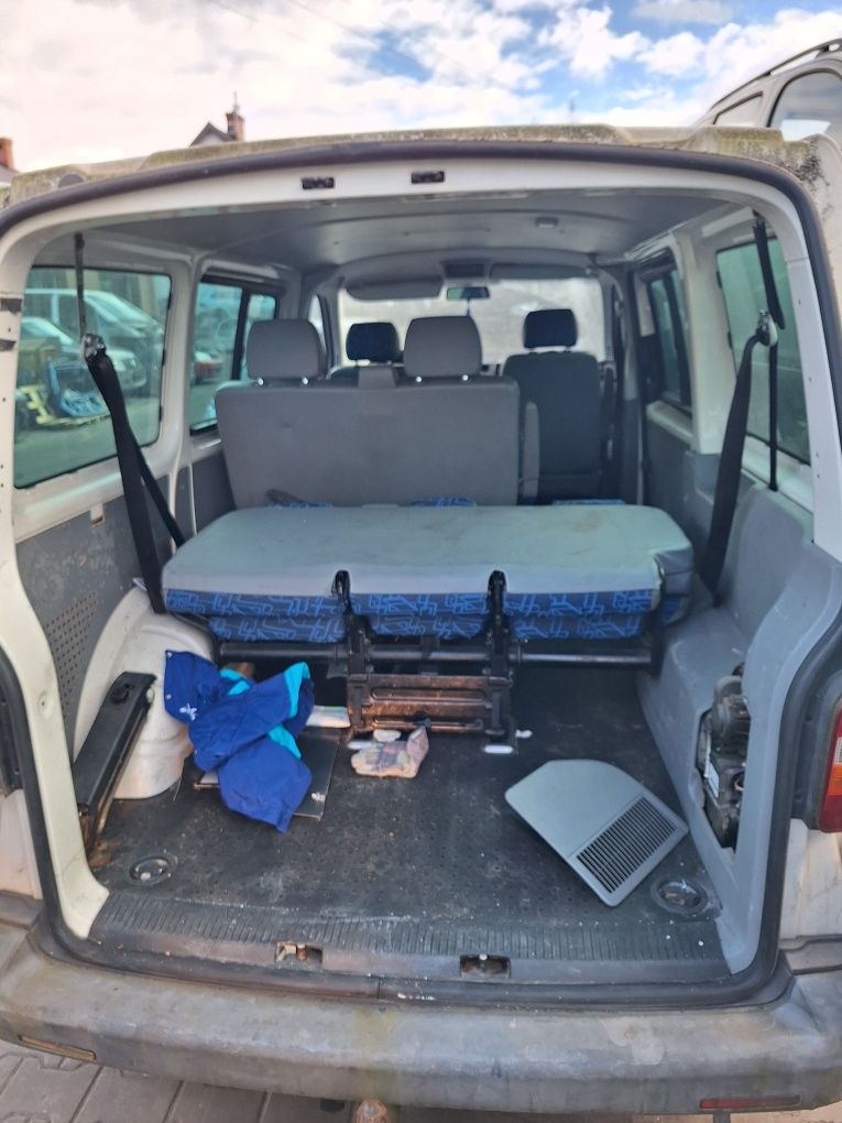 Fotele komplet foteli transporter t5 caravelle