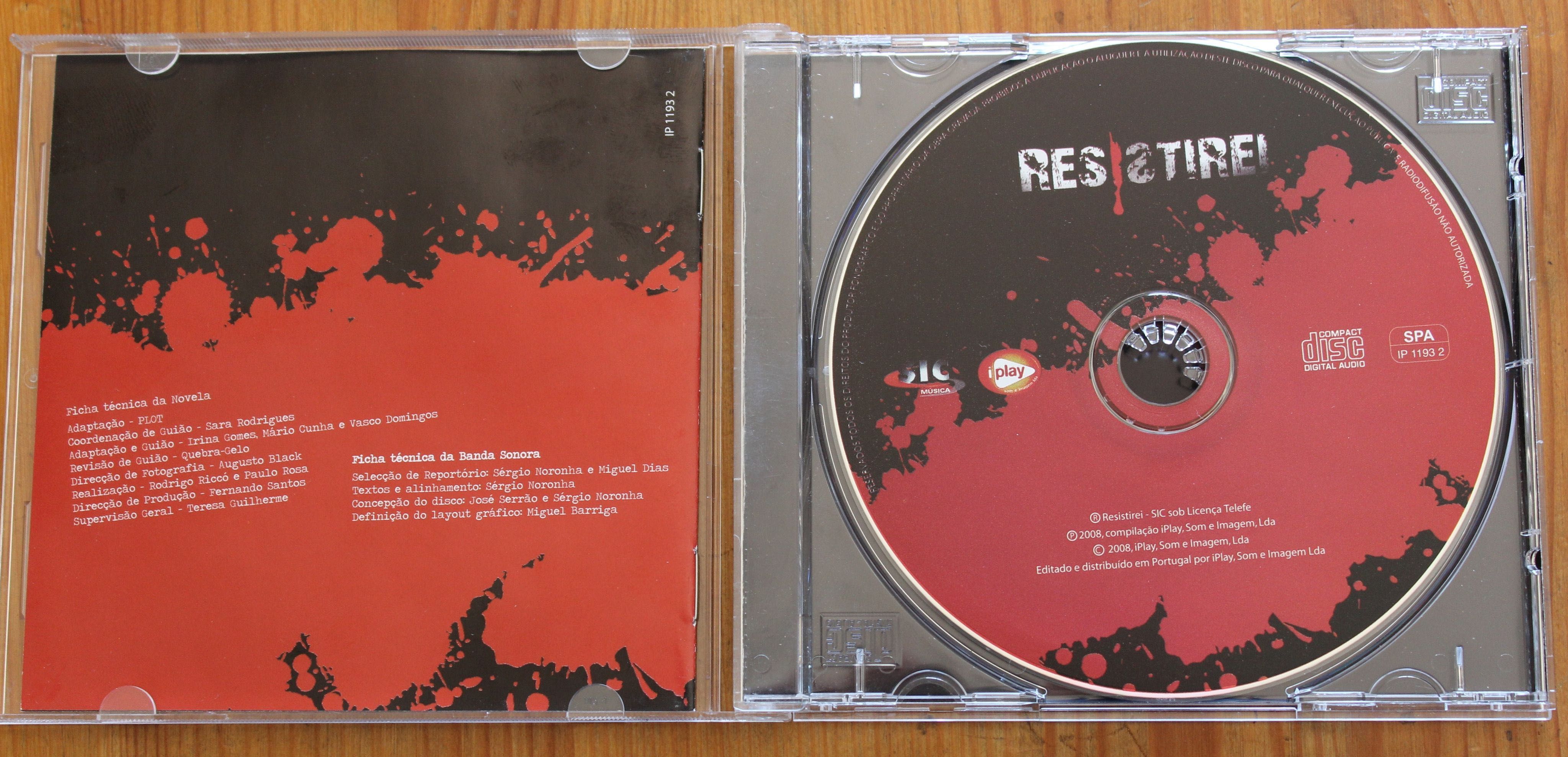 CD "Resistirei" - Banda Sonora Original (2008)