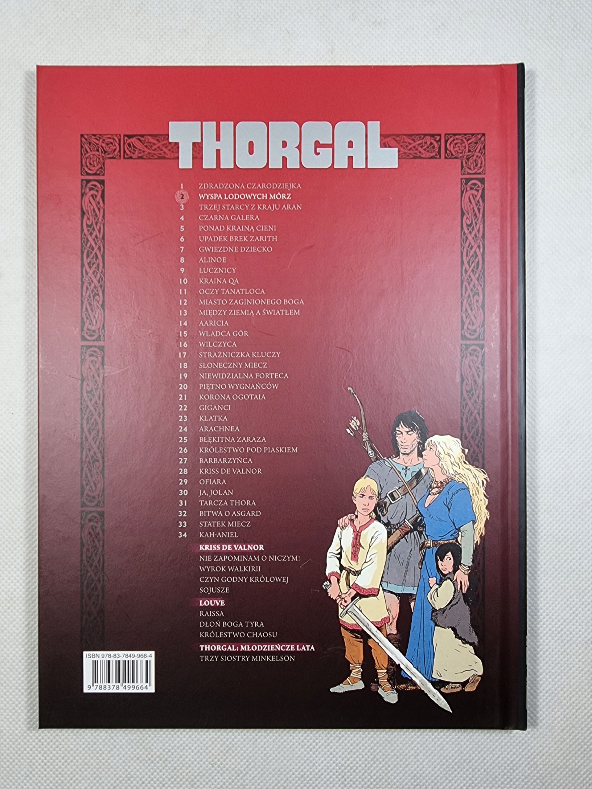 Thorgal Tom 2 / Wyspa Lodowych Mórz / Kolekcja Hachette