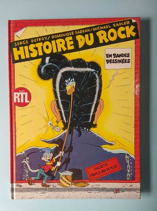 Histoire du rock en bandes dessinées - Mickael Sadler & Serge Dutfoy
