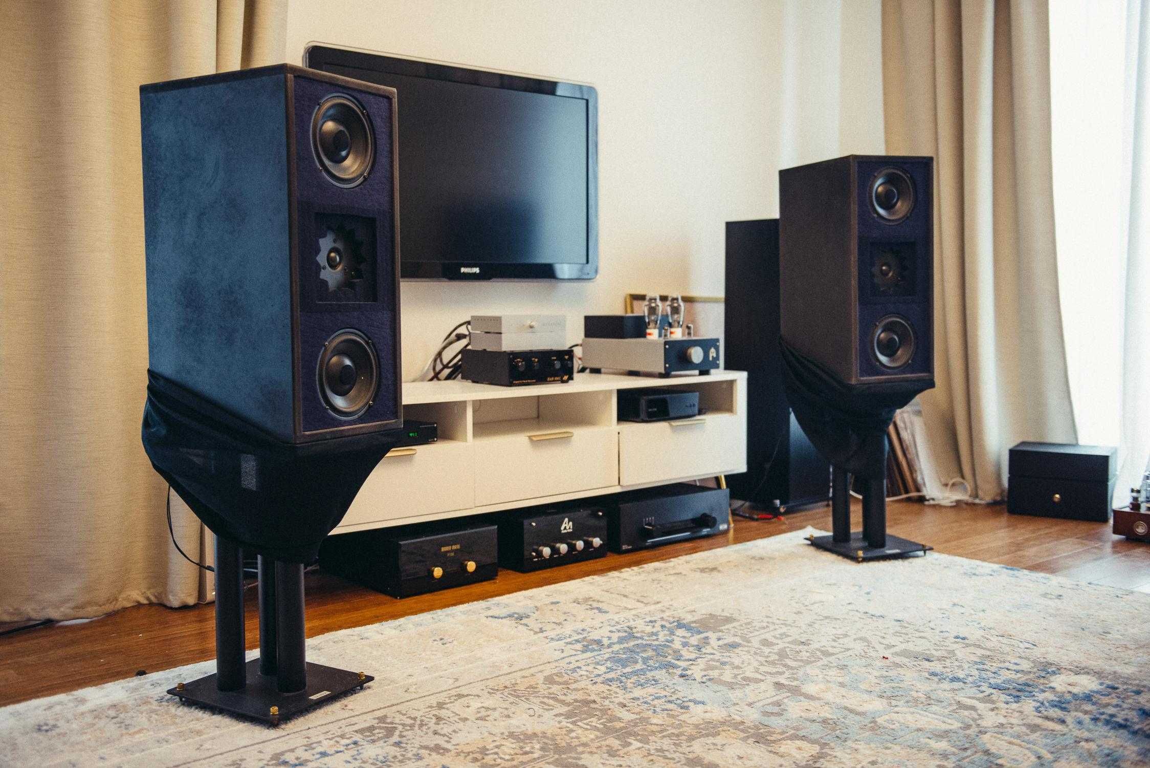 Zestaw Hi-End kolumny Duntech D100/ AUDION 300B PSE Kinki Studio EX-M1