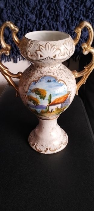 Jarra porcelana  alcobaça numerada