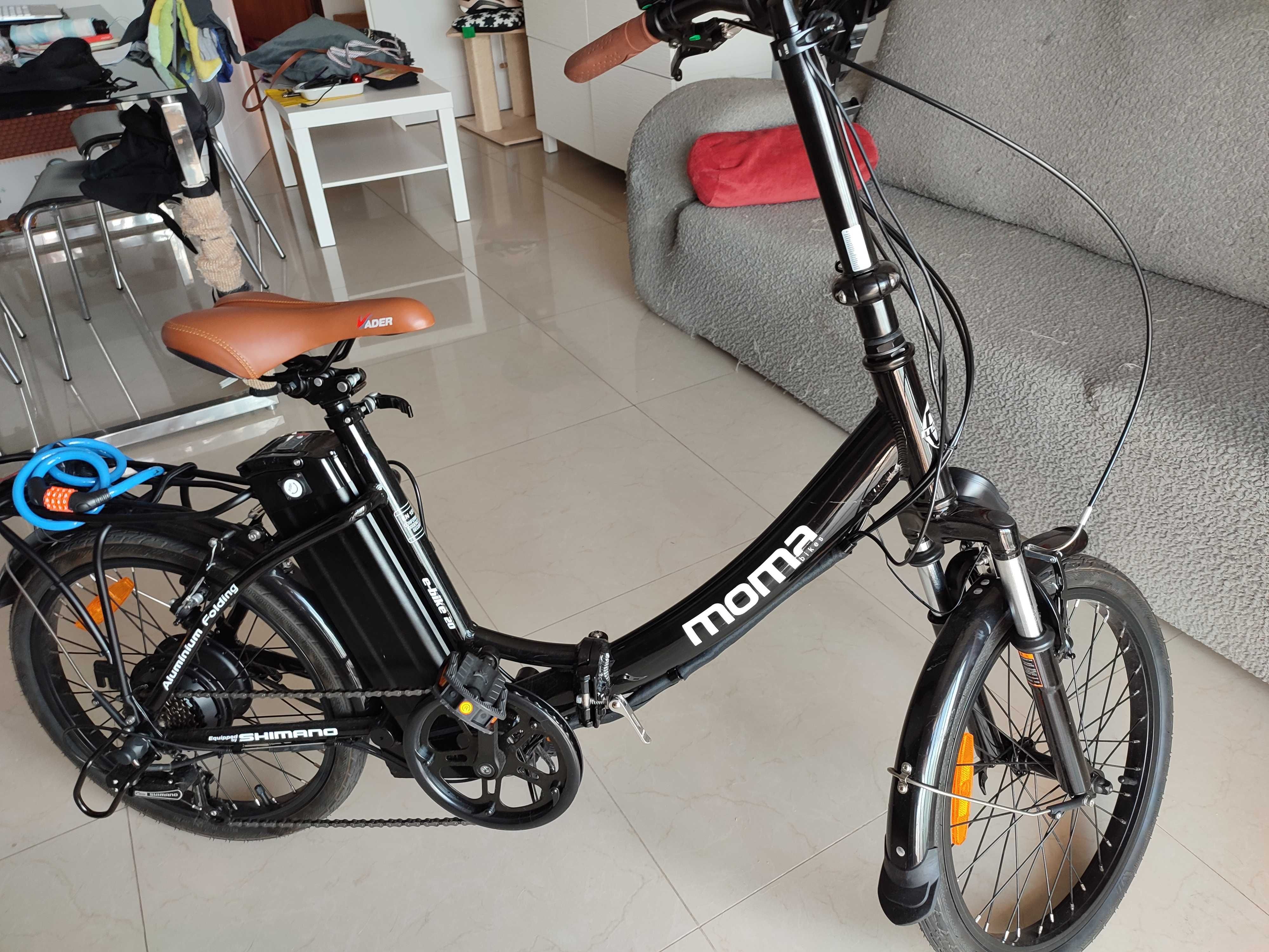 Moma bike bicicleta elétrica roda 20
