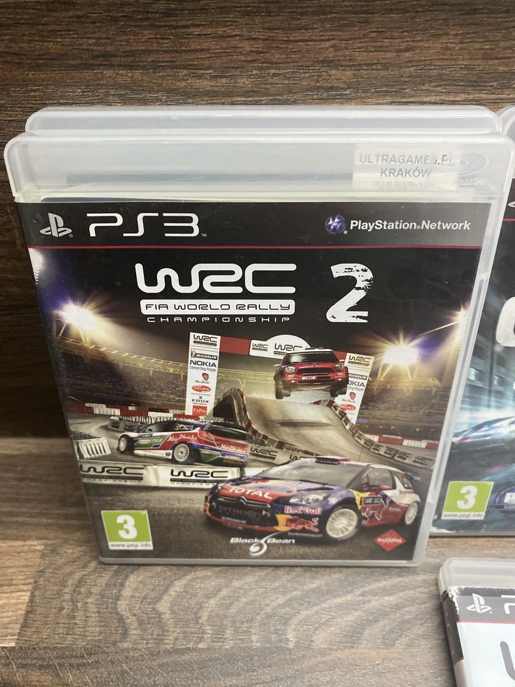 PlayStation Ps 3 Grid 1, Grid 2, WRC 2, WRC 4!