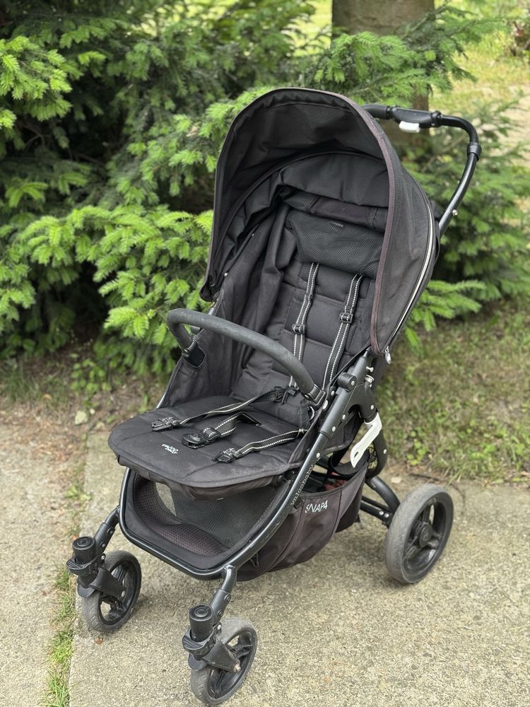 Wózek spacerowy Valco Snap 4 black czarny spacerówka