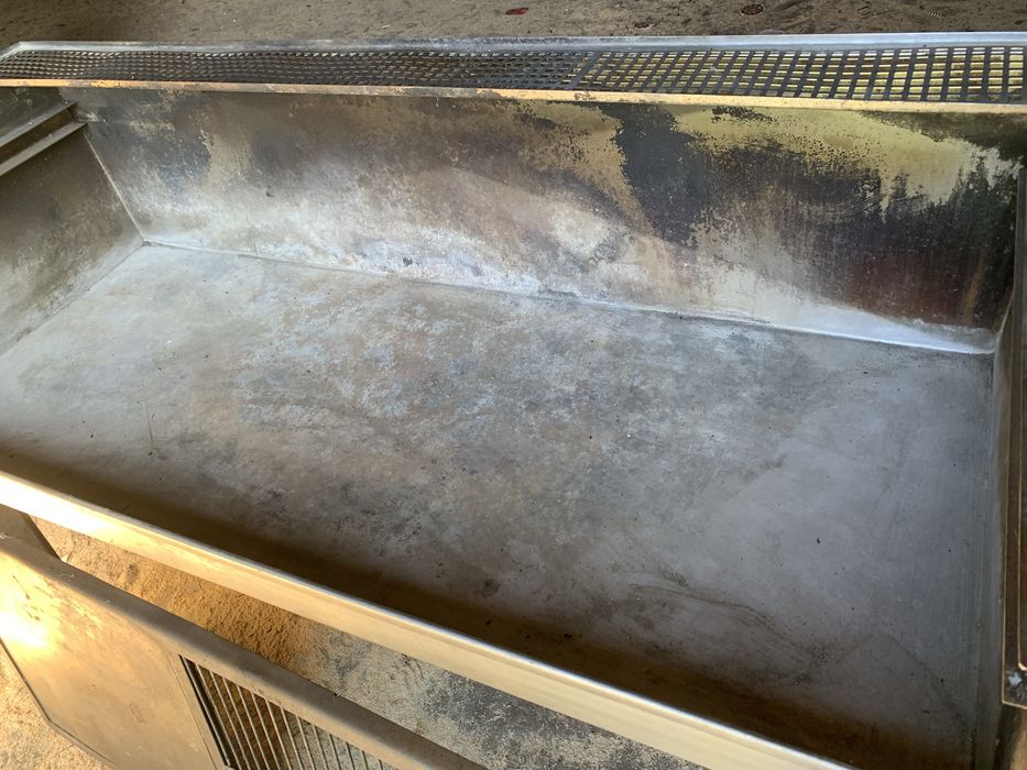 Duży Grill gastronomiczny ze stali nierdzewnej