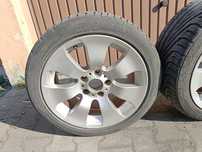 Komplet felg BMW r17 BBS 5x120+ opony letnie