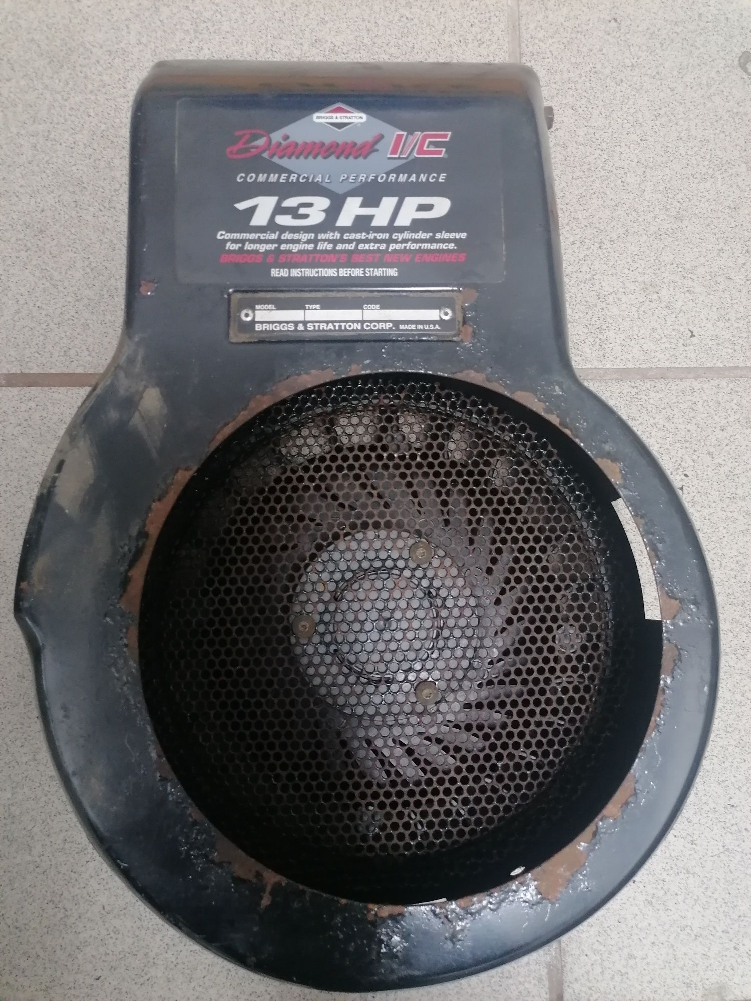 Wentylator koła zamachowego do traktorek kosiarka briggs 13-14 hp
