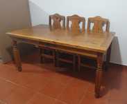Mesa Sala + 6 Cadeiras