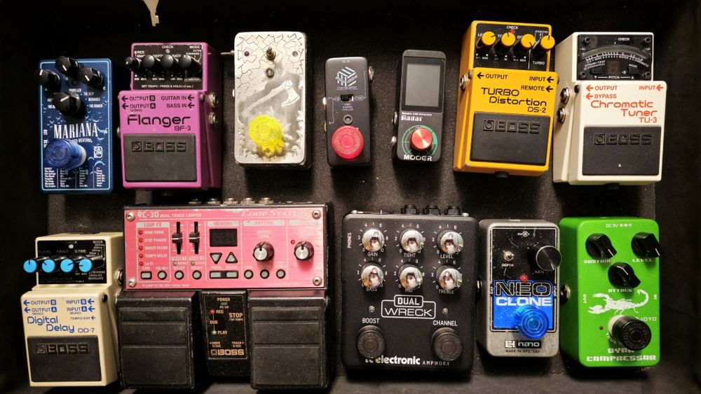 гітарні педалі :  mooer, joyo, tc electronic,boss ціна в описі!