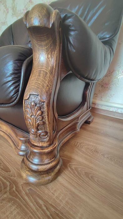 шкіряний дивани каркас дуб