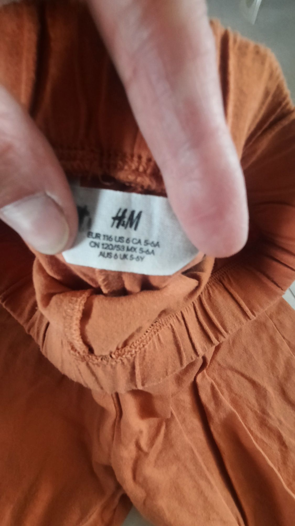 Spodenki chłopięce h&m rozm 116