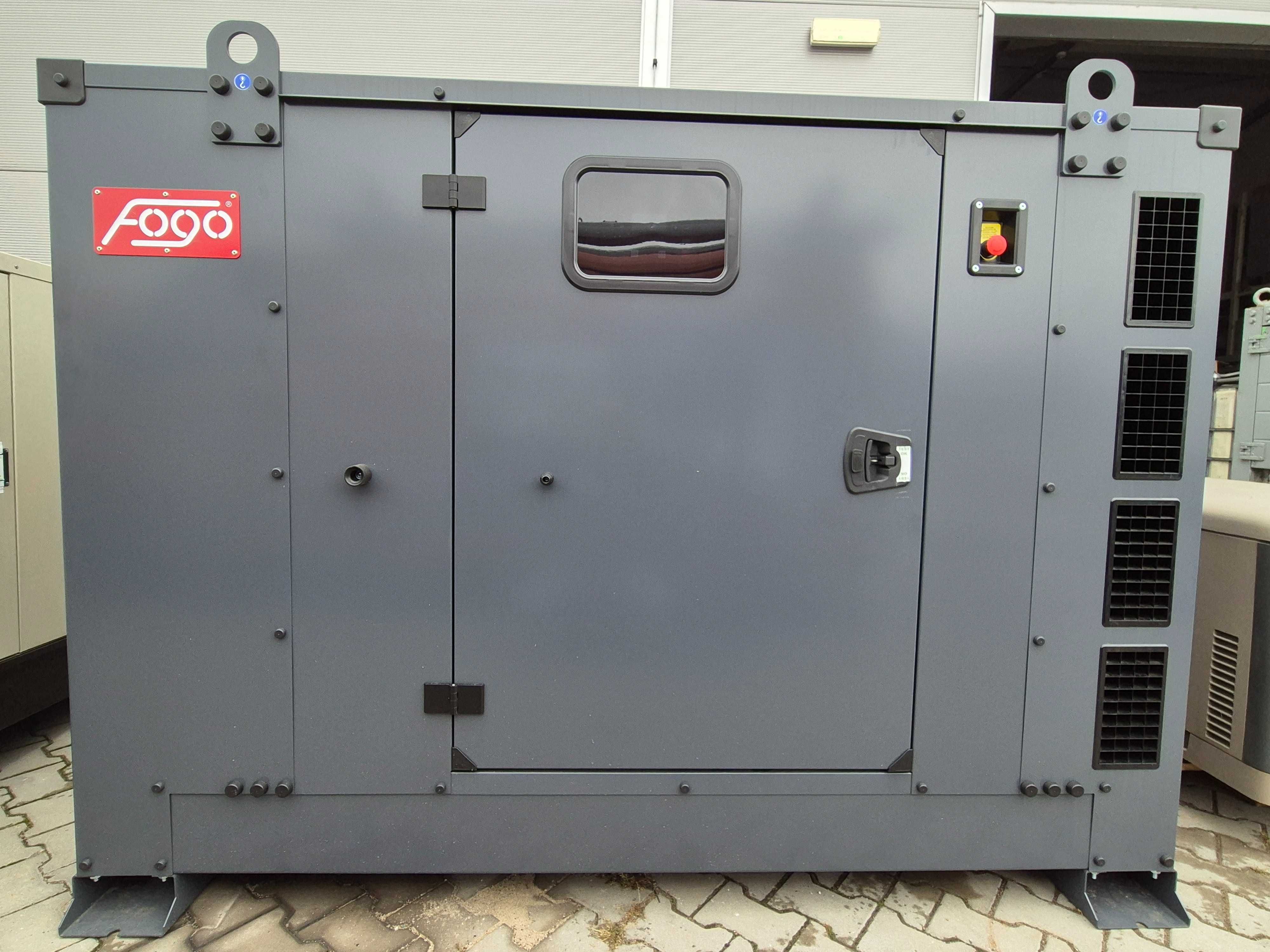 Agregat prądotwórczy Fogo FD125I-C  109kW  100kW Iveco Nidec Comap