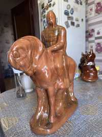 Керамічна статуетка Козак на коні