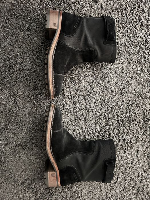 Botas Chanel em pele preto