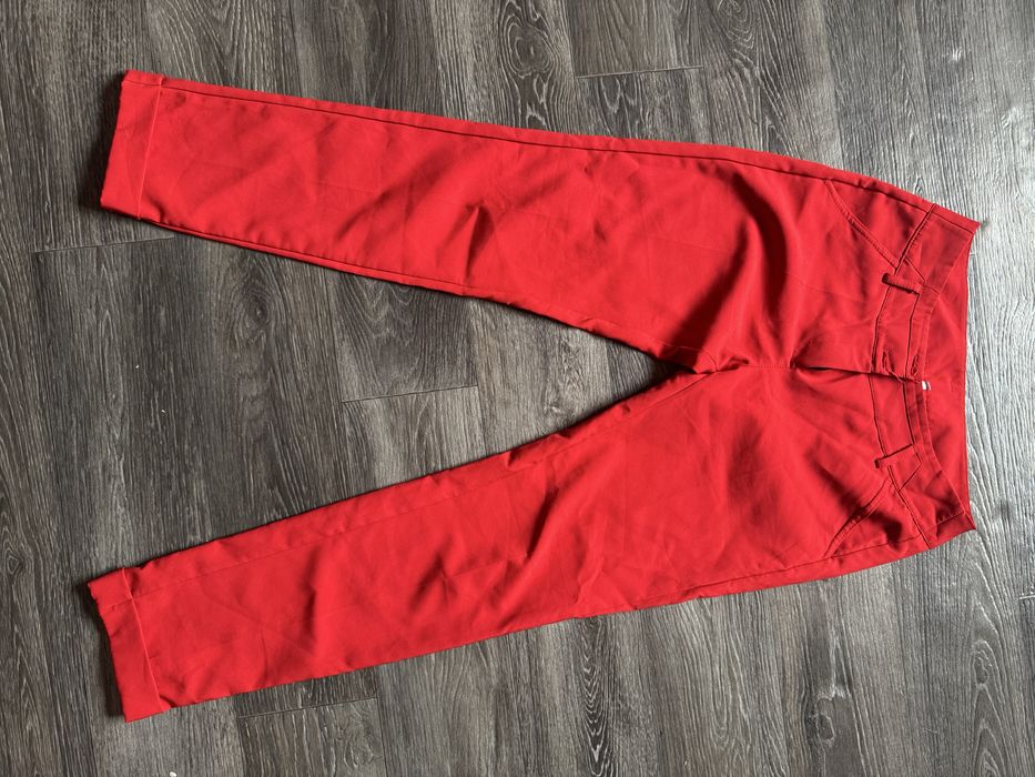 Штани, брюки, червоні брюки