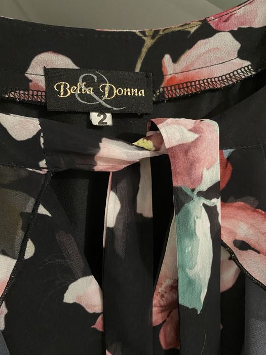 Lekka zwiewna sukienka w kwiaty 38