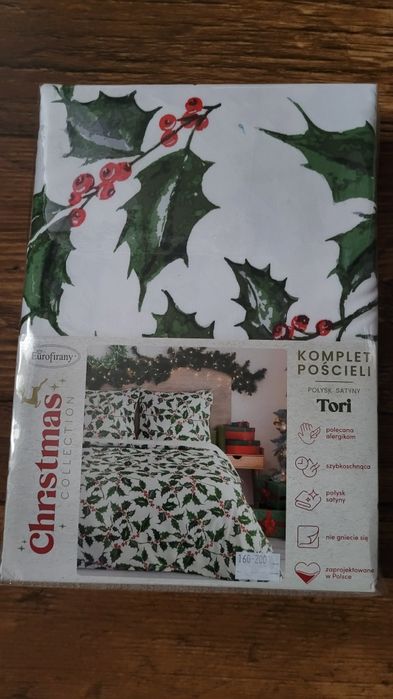 Pościel świąteczny wzor 160x200