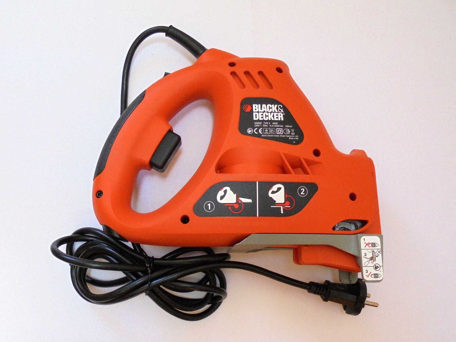 Piła szablasta Black&Decker KS890E SCORPION wyrzynarka , lisi ogon