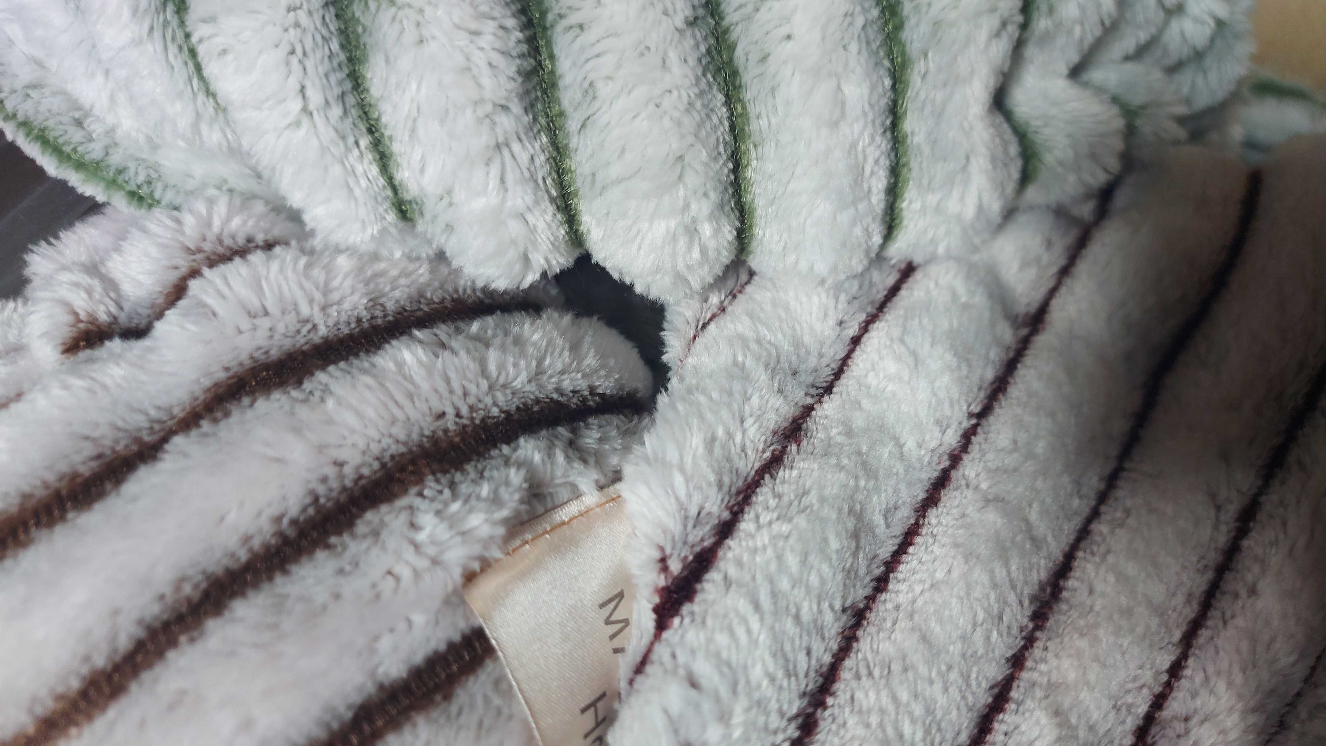 Плед євророзмір шарпей  покривало двохспальне полоска