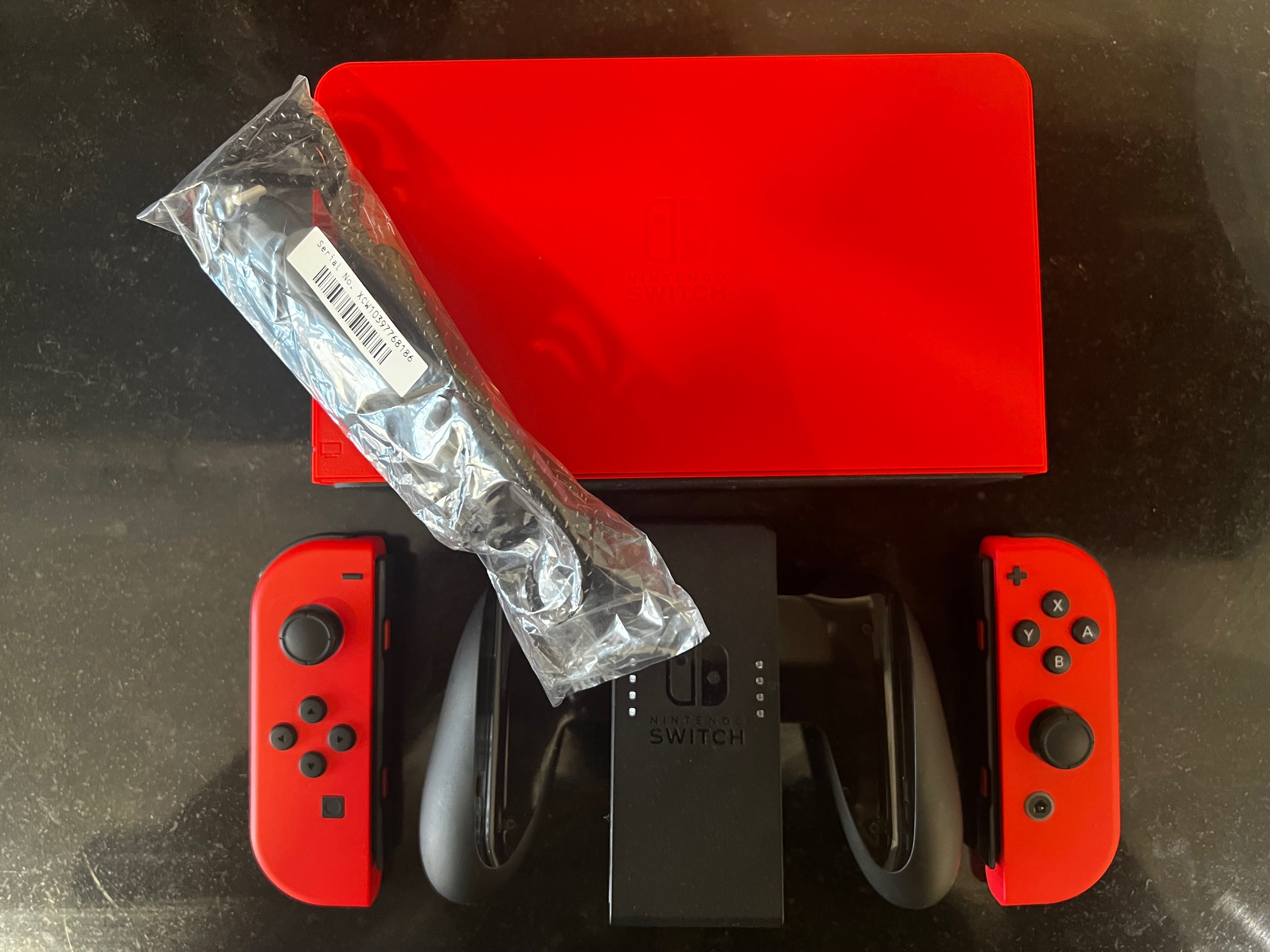 Nintendo Switch Oled ( Mario Red Edition ) 64GB