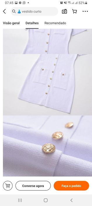 Promoção de Mine vestido de malha feminino, nos tamanhos S,M,L.